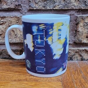 Starbucks 2005 Vintage Tokyo Lights 14 Oz Mug